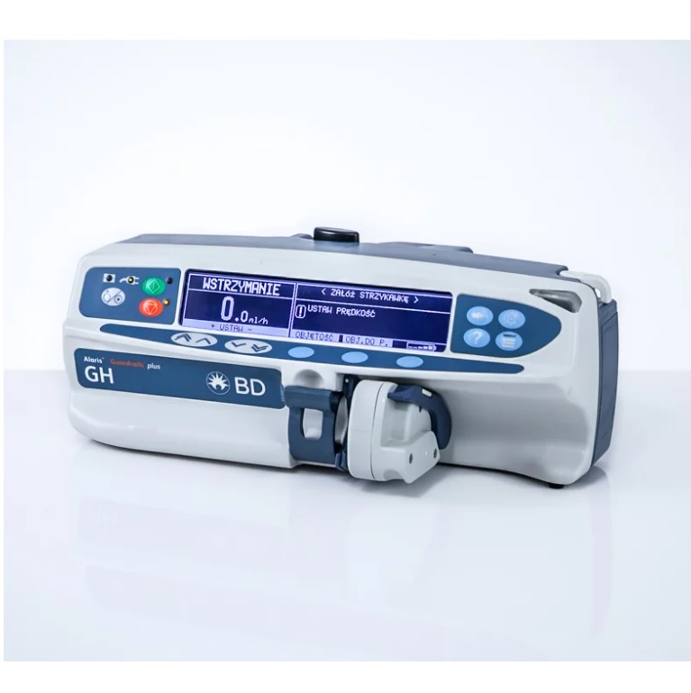 Pompy infuzyjne strzykawkowe używane B/D Alaris PK/ GH Guardrails Plus - Arestomed rekondycjonowany
