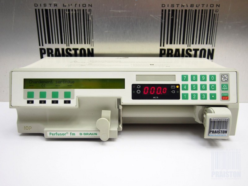 Pompy infuzyjne strzykawkowe używane B/D B BRAUN PERFUSOR FM - Praiston rekondycjonowany