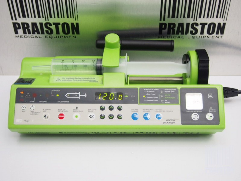 Pompy infuzyjne strzykawkowe używane B/D BECTON DICKINSON PILOT C - Praiston rekondycjonowane