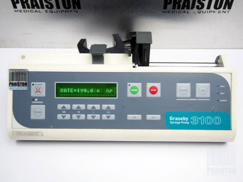 Pompy infuzyjne strzykawkowe używane B/D GRASEBY 3100 - Praiston rekondycjonowane