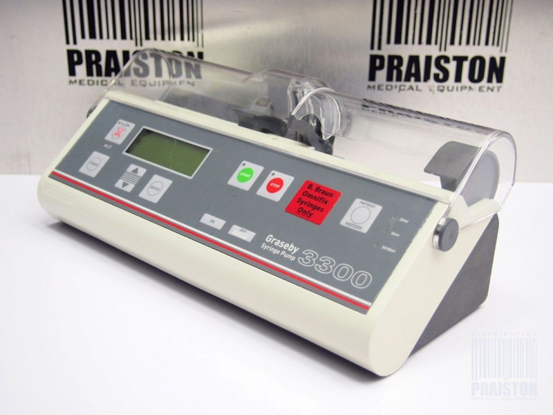 Pompy infuzyjne strzykawkowe używane B/D GRASEBY 3300 - Praiston rekondycjonowane