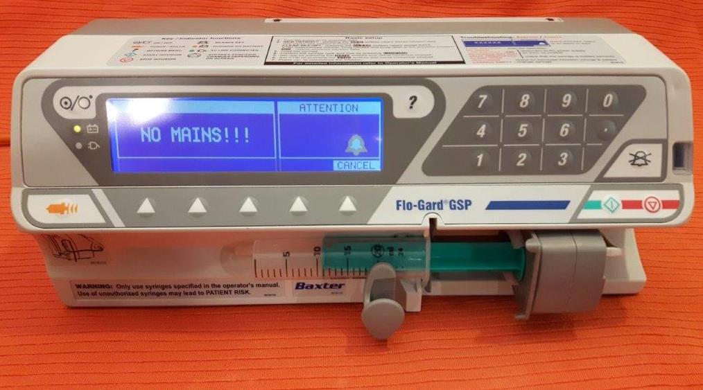 Pompy infuzyjne strzykawkowe używane B/D MultiMed używane