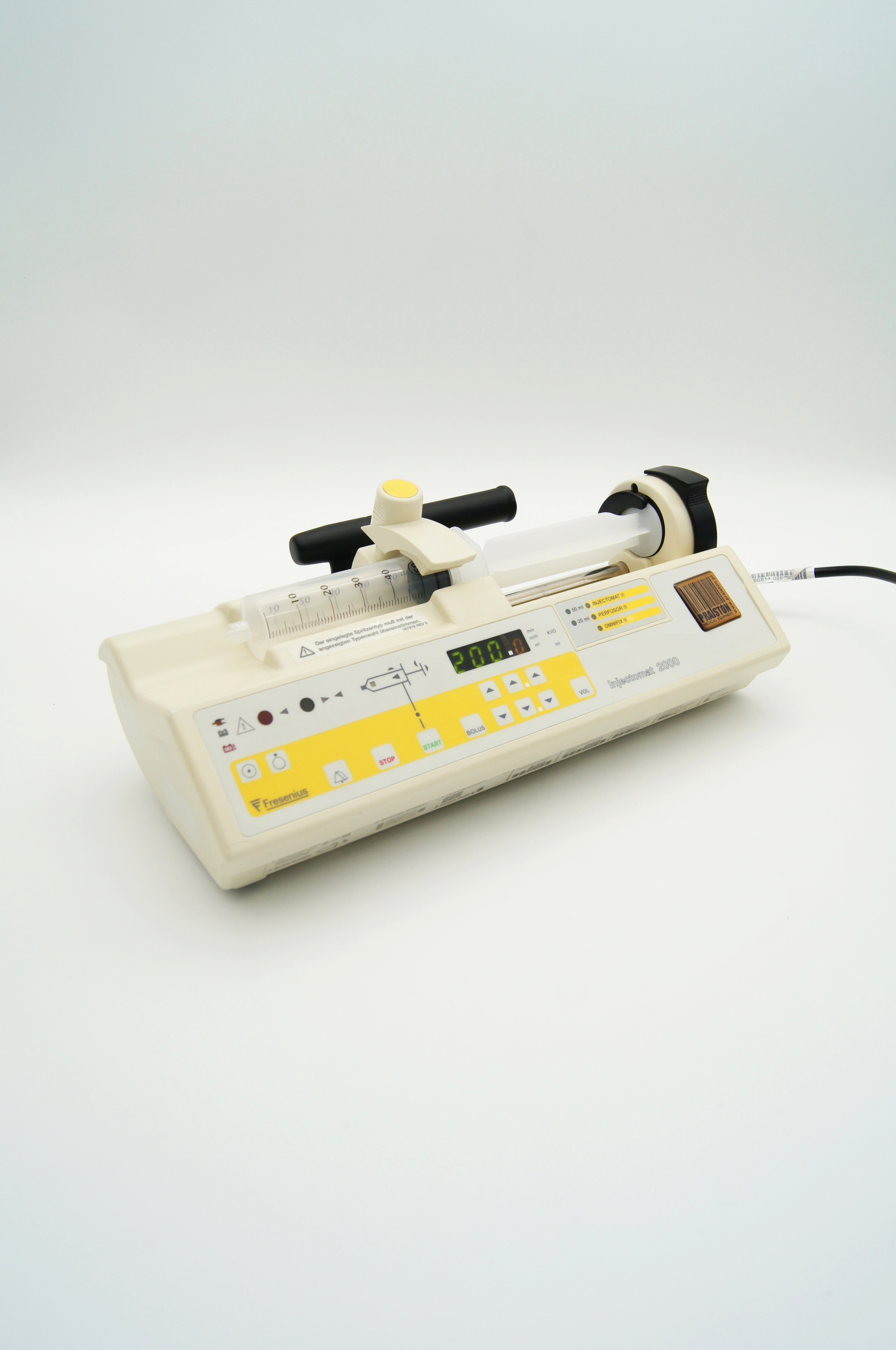 Pompy infuzyjne strzykawkowe używane Fresenius INJECTOMAT 2000 - Praiston rekondycjonowane