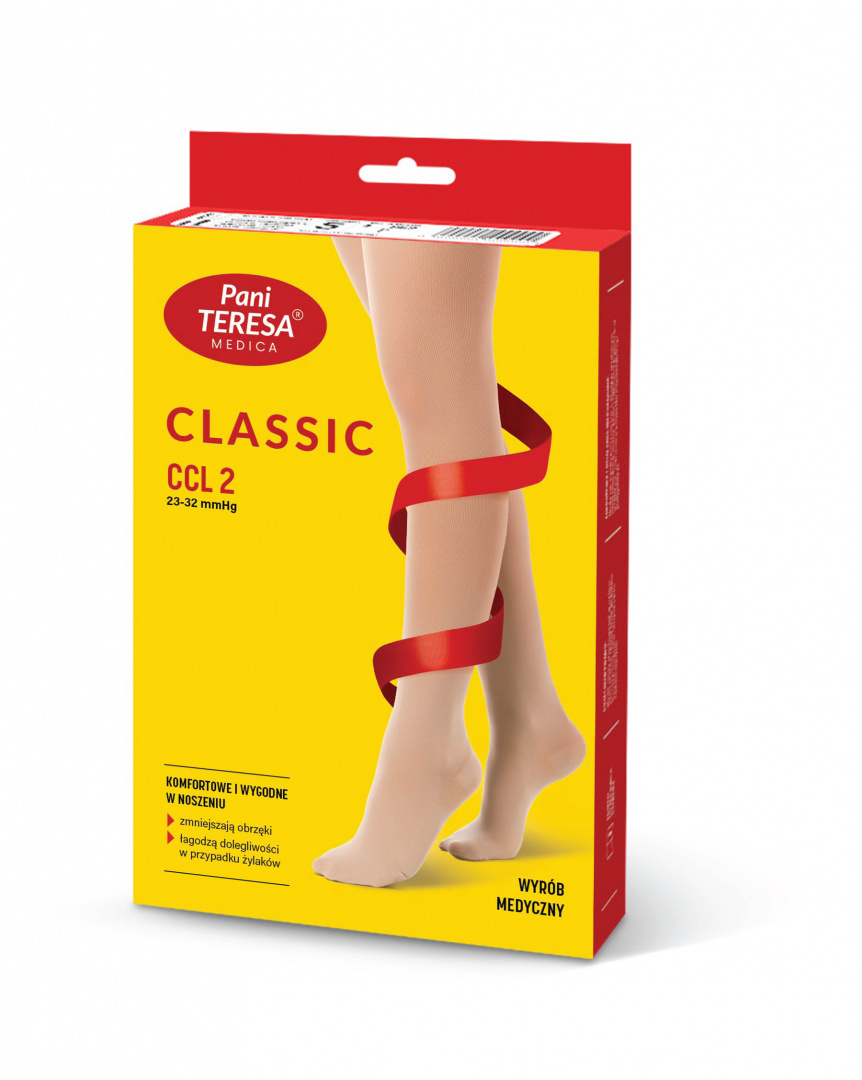 Pończochy uciskowe Pani Teresa Medica CCL2 CLASSIC