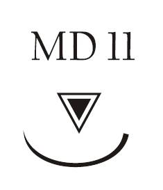 Pozostałe nici chirurgiczne z jedną igłą Vigilenz Silk S44MD110