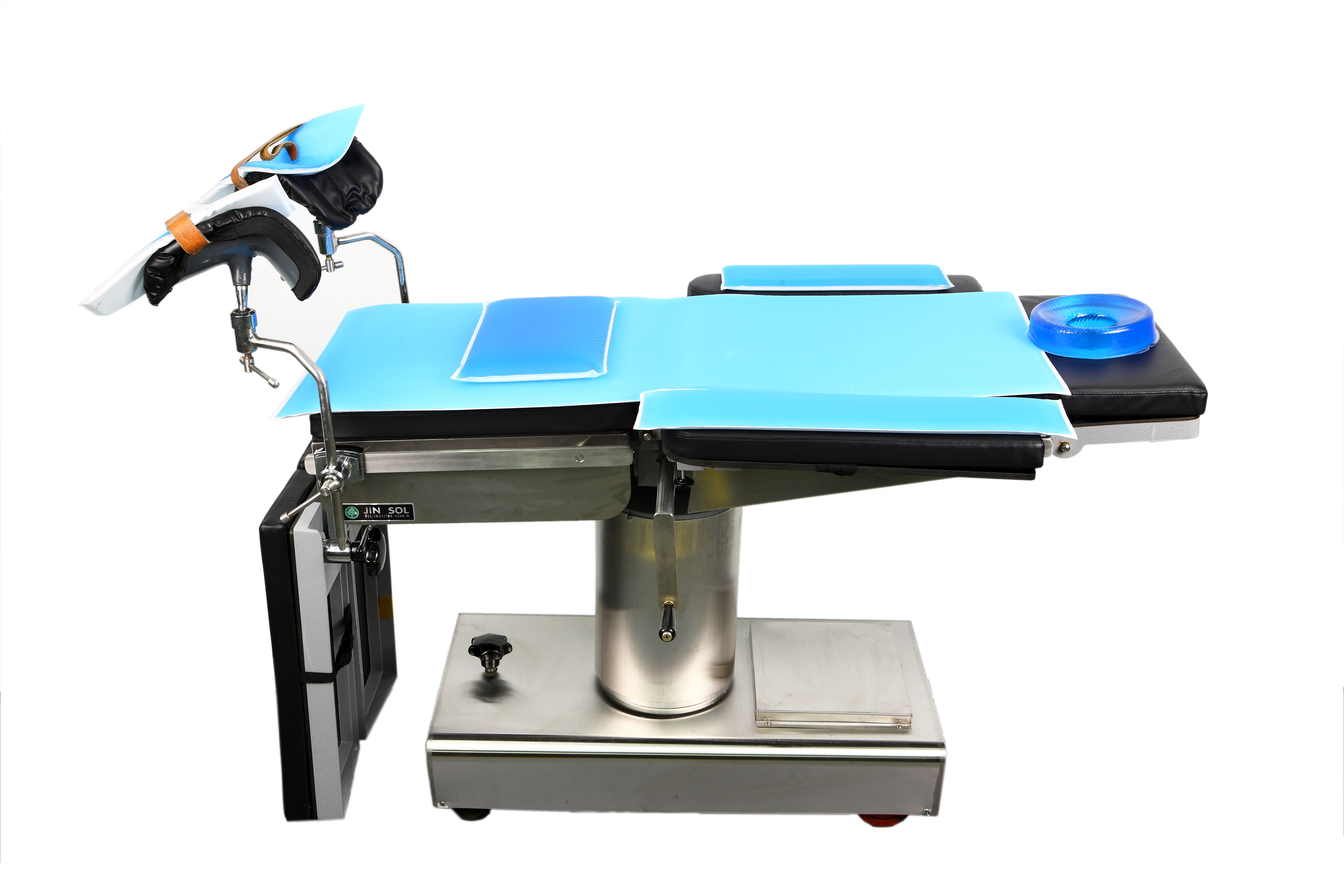 Pozycjonery do stołów zabiegowych i operacyjnych Bos Medical Int.  AP303/ AP304/ AP305/ AP306/ AP307/ AP308/ AP404/ AP401/ AP402