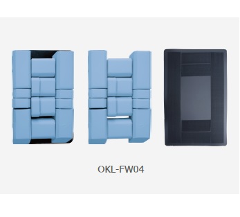 Pozycjonery do stołów zabiegowych i operacyjnych OKLand OKL-FW02, OKL-FW04, OKL-FW05
