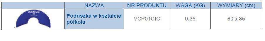 Pozycjonery i podkładki przeciwodleżynowe Winncare VCP01CIC