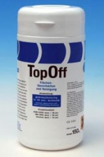 Preparaty do manualnej dezynfekcji narzędzi i wyrobów medycznych Laboratorium Dr. Deppe Top Off Alpha Wipes