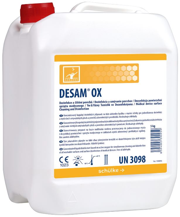 Preparaty do manualnej dezynfekcji narzędzi i wyrobów medycznych Schulke Desam ox