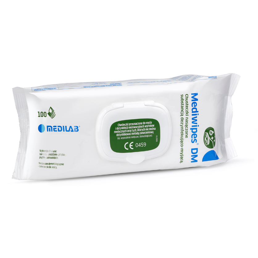 Preparaty do manualnej dezynfekcji powierzchni Medilab MediWipes DM