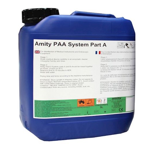 Preparaty do maszynowej dezynfekcji narzędzi i wyrobów Amity International Amity PAA 5 System