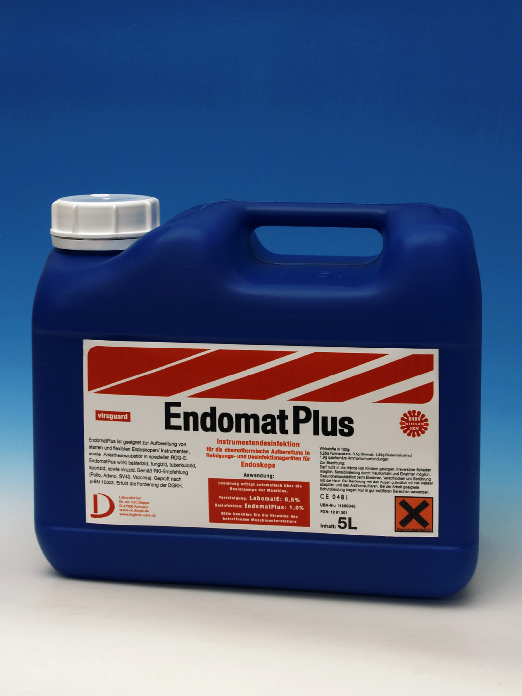 Preparaty do maszynowej dezynfekcji narzędzi i wyrobów Laboratorium Dr. Deppe Endomat Plus Viruguard