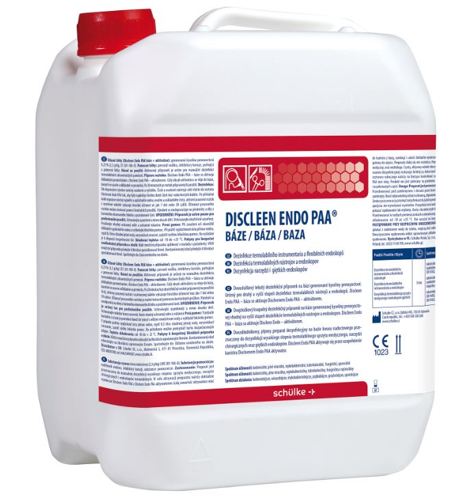Preparaty do maszynowej dezynfekcji narzędzi i wyrobów Schulke discleen endo PAA