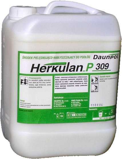 Preparaty myjące do podłóg, wykładzin i tapicerek Daunpol Herkulan P 309