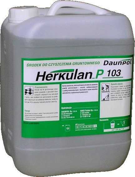 Preparaty myjące do podłóg, wykładzin i tapicerek Daunpol Herkulan P103 