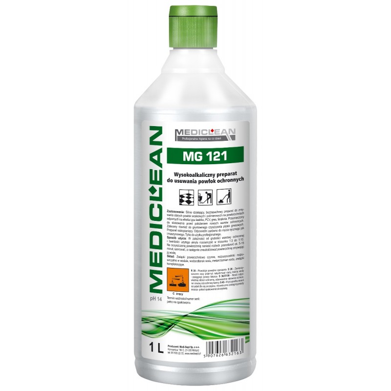 Preparaty myjące do podłóg, wykładzin i tapicerek Mediclean MG 121 Deep Scrub