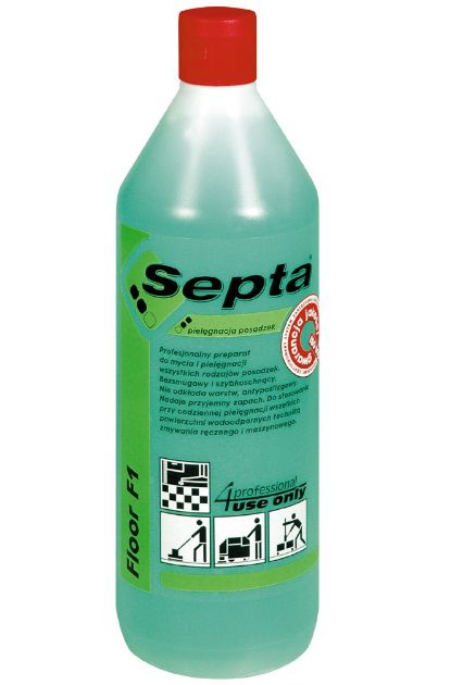 Preparaty myjące do podłóg, wykładzin i tapicerek OMAR FLOOR F1 - LINIA SEPTA 1 litr