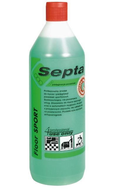Preparaty myjące do podłóg, wykładzin i tapicerek OMAR FLOOR SPORT - LINIA SEPTA 1 litr