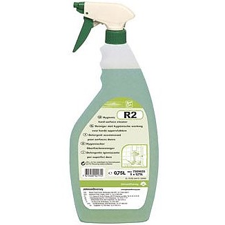 Preparaty myjące do powierzchni ponad podłogowych Diversey Room Care R2
