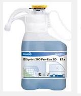 Preparaty myjące do powierzchni ponad podłogowych Diversey TASKI Sprint 200 Pur-Eco Smart Dose