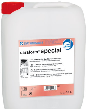 Preparaty myjące do powierzchni ponad podłogowych Dr. Weigert Caraform special