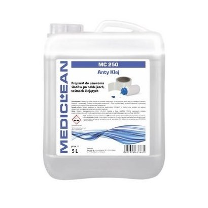 Preparaty myjące do powierzchni ponad podłogowych Mediclean MC 250 Anty Klej