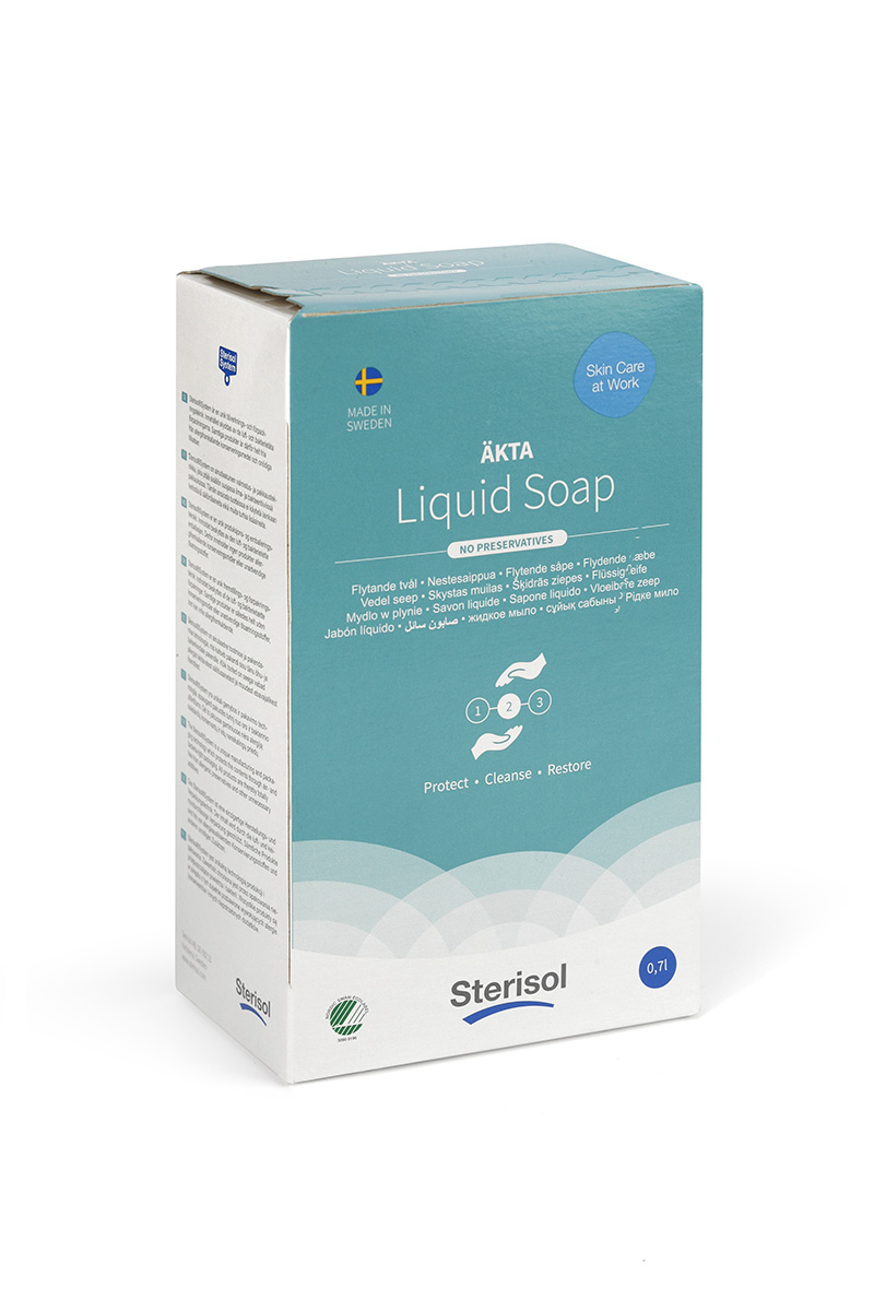 Preparaty myjące do rąk i skóry Sterisol Äkta Liquid Soap