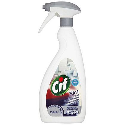 Preparaty myjące do sanitariatów Diversey Cif Washroom Cleaner 2in1 750ml