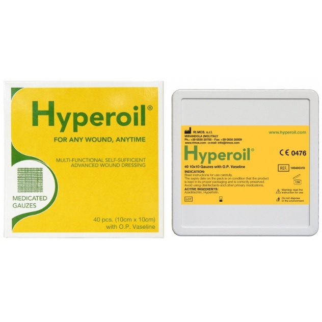 Preparaty przeciwodleżynowe RI.MOS. Hyperoil opratrunek