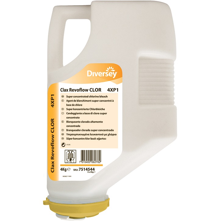 Preparaty wybielające Diversey CLAX REVOFLOW CLOR 42X1