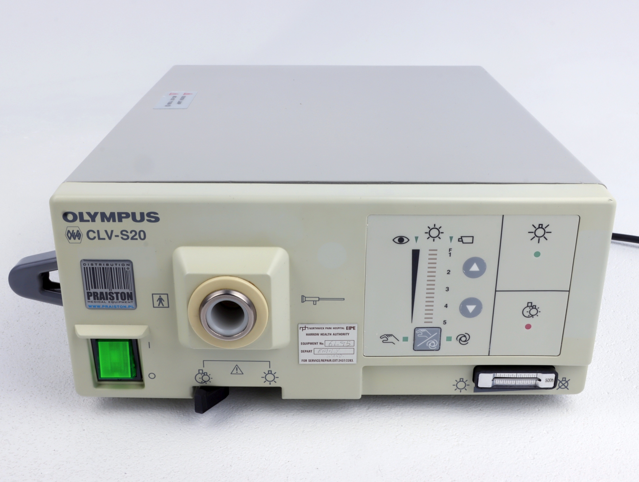 Procesory i źródła światła używane B/D Olympus CLV- S20 - Praiston rekondycjonowany