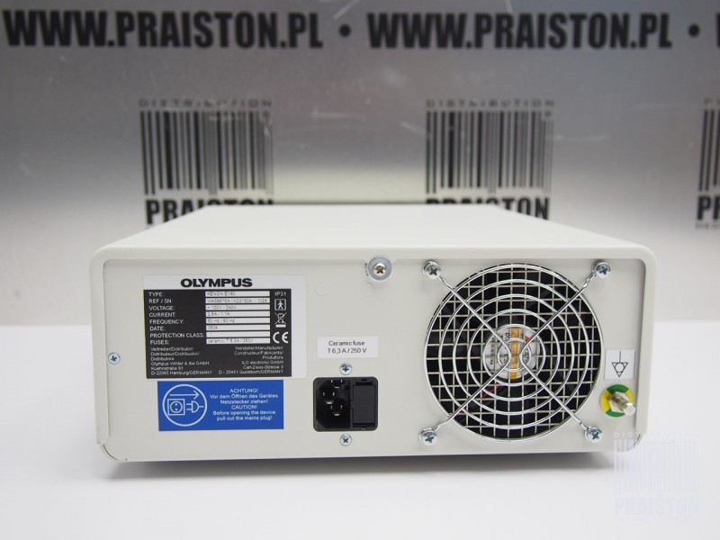 Procesory i źródła światła używane B/D Olympus XENON E180 - Praiston rekondycjonowany
