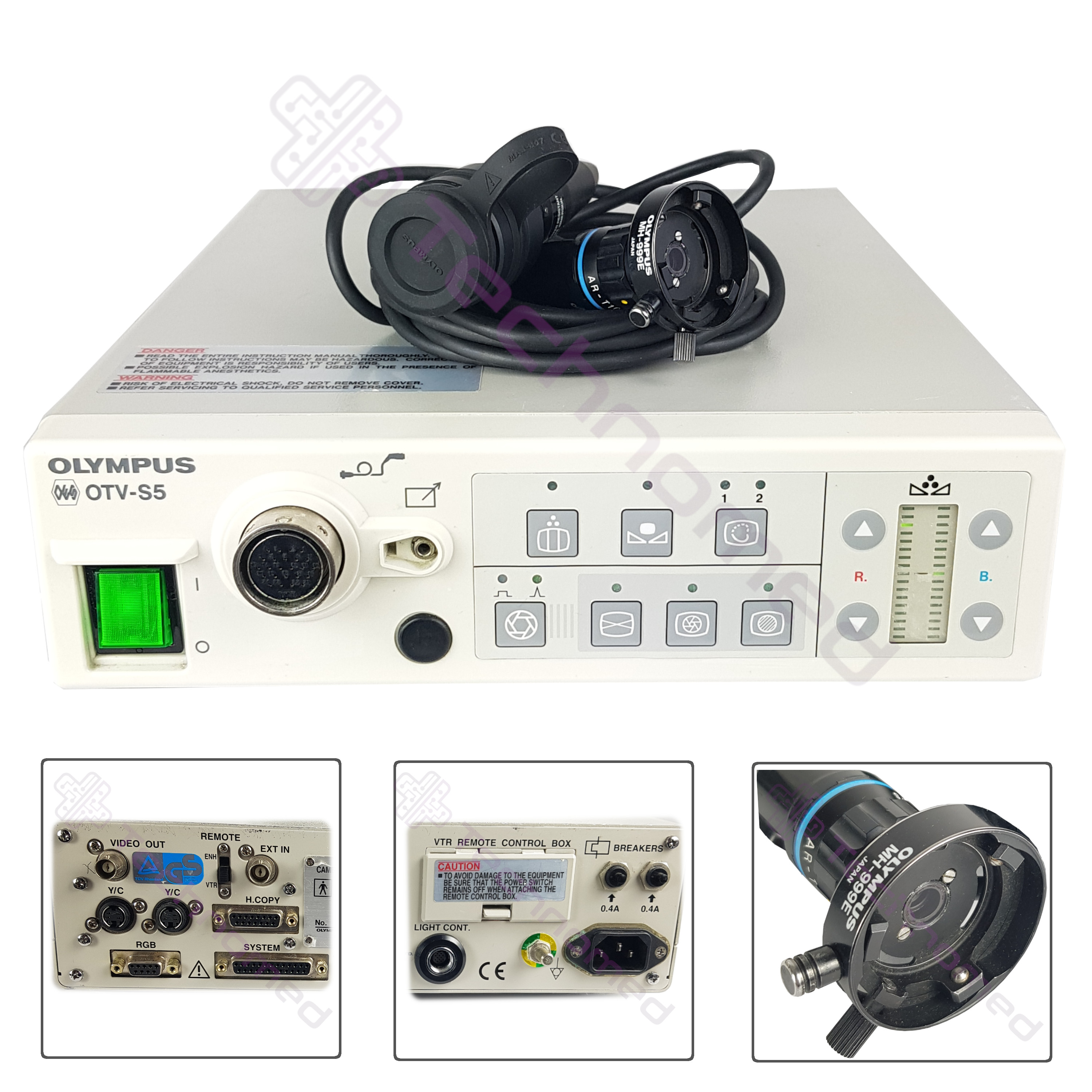 Procesory i źródła światła używane Olympus OTV-S5 - Technomed używane