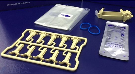 Prowadnice igieł do głowic ultrasonograficznych Leapmed LPGML615/ LPGML615-FREE