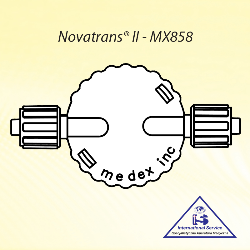 Przetworniki ciśnienia i kopułki Medex NOVATRANS II