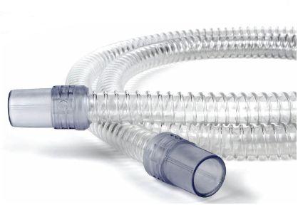 Przyłącza do układów oddechowych INTERSURGICAL Pojedyncze odcinki rury gładkiej Smoothbore z miękkimi łącznikami