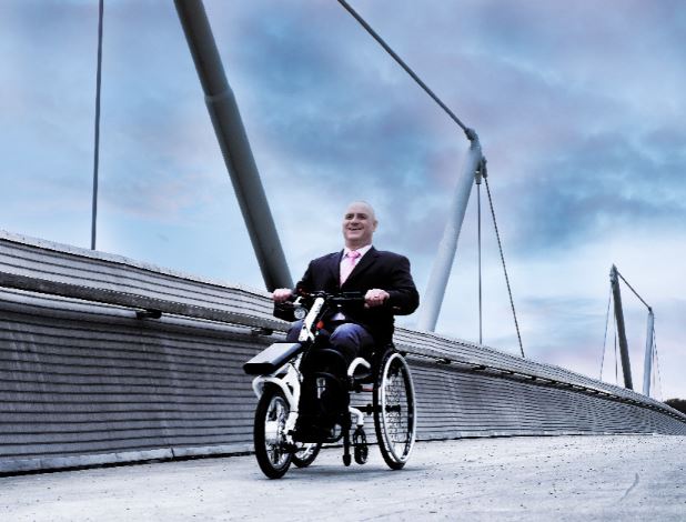 Przystawki rowerowe  do wózków inwalidzkich Sunrise Medical Attitude Power