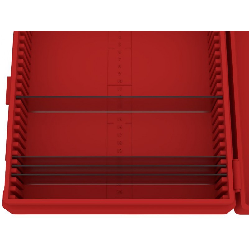 Pudełka na szkiełka mikroskopowe GLW K25