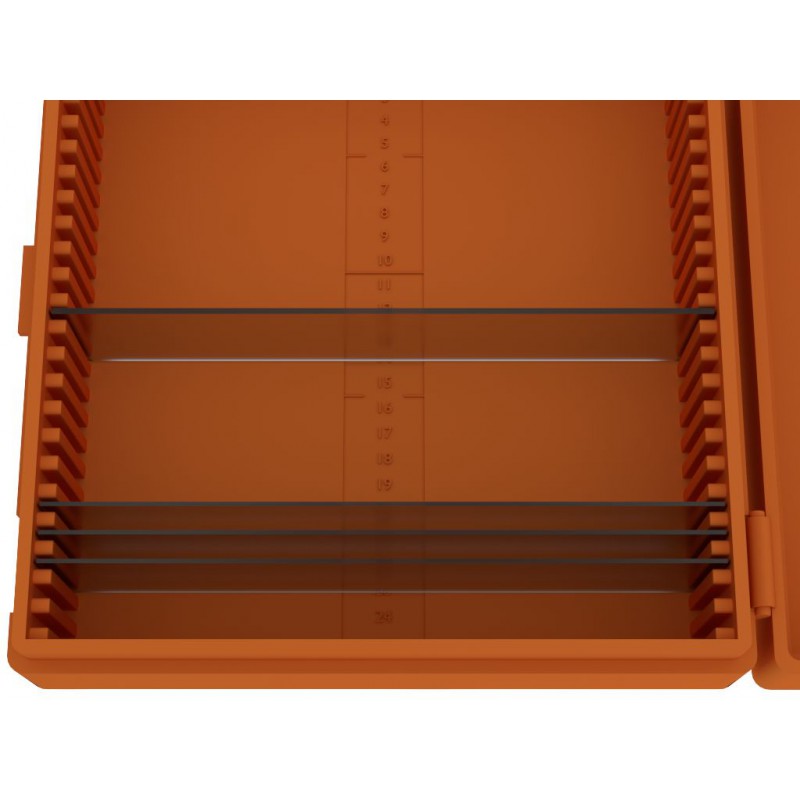 Pudełka na szkiełka mikroskopowe GLW K25