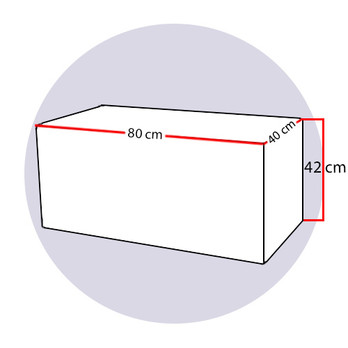 Pufy do poczekalni medycznych Interio Mobili pufa