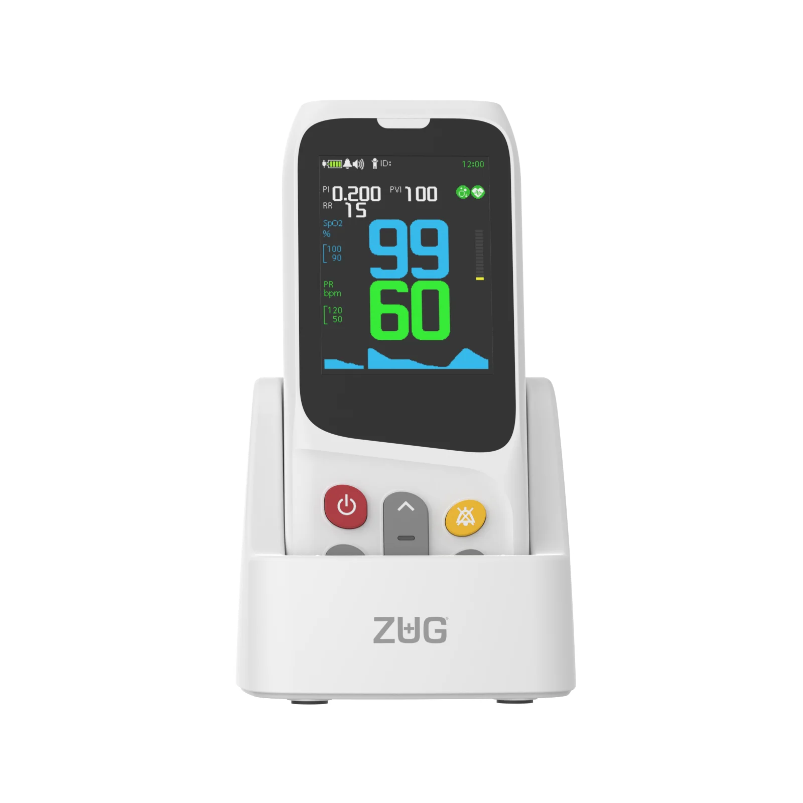 Pulsoksymetry ręczne (przenośne) Zug Medical Systems SAS Monitor funkcji życiowych ZUG WIT-300