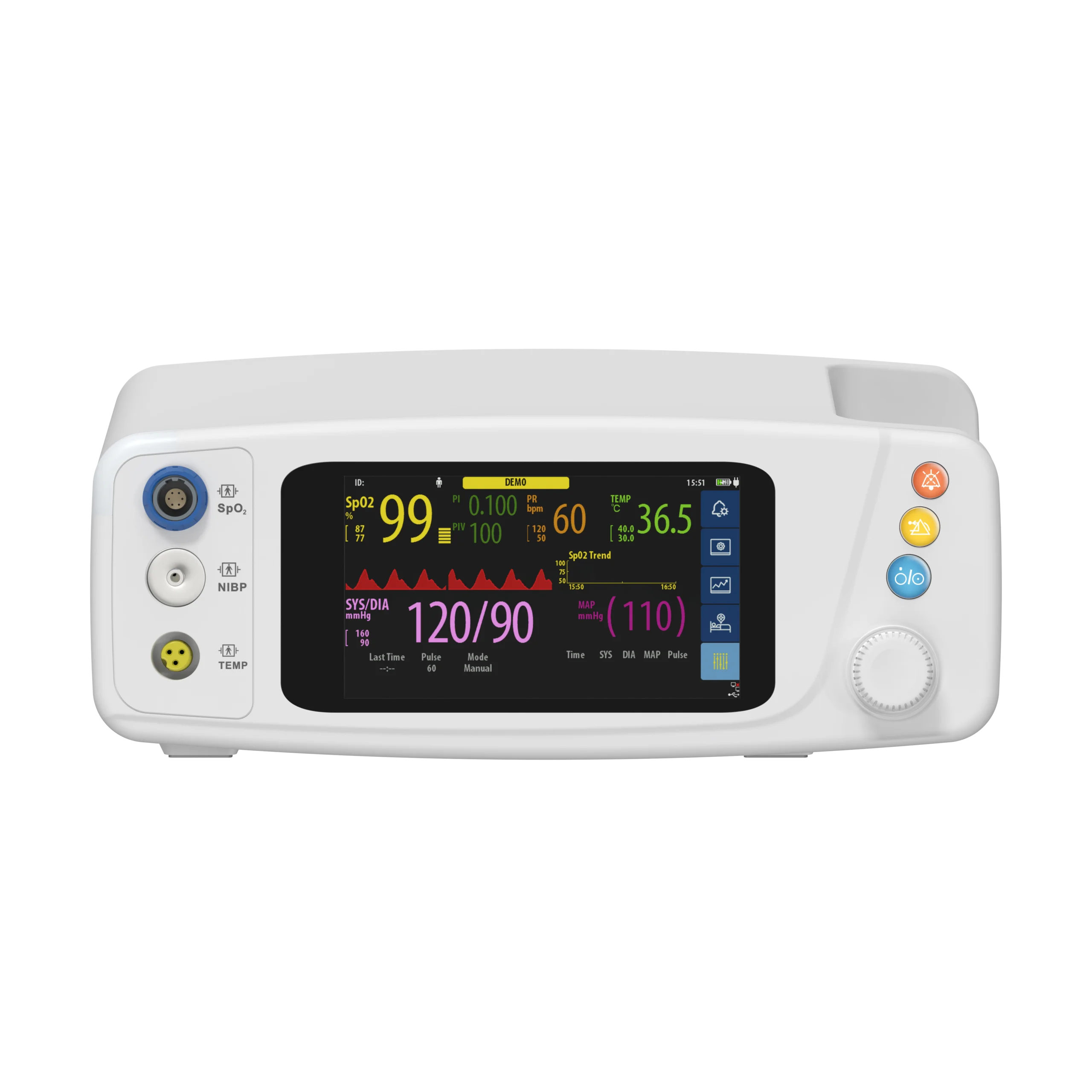 Pulsoksymetry stacjonarne Zug Medical Systems SAS XH-60-AT