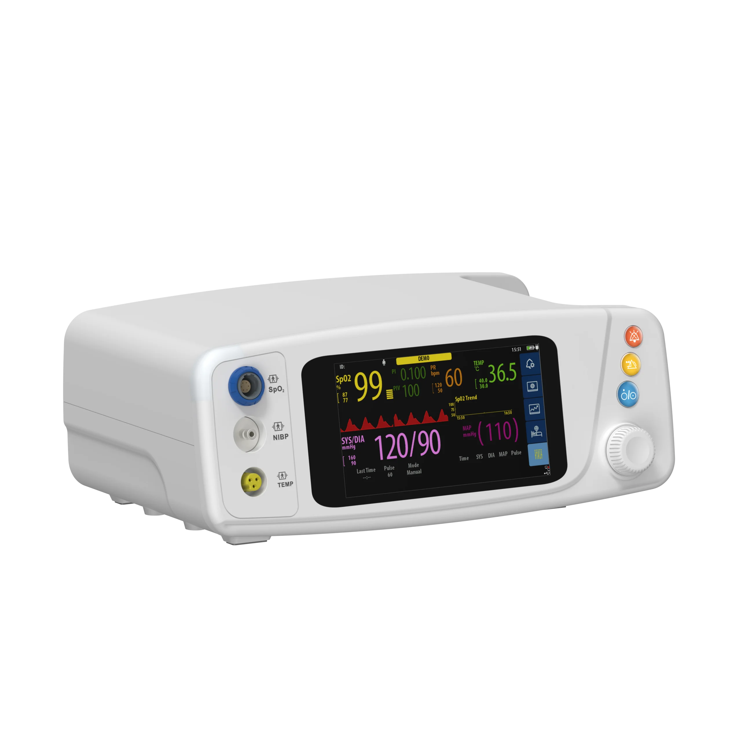 Pulsoksymetry stacjonarne Zug Medical Systems SAS XH-60-AT