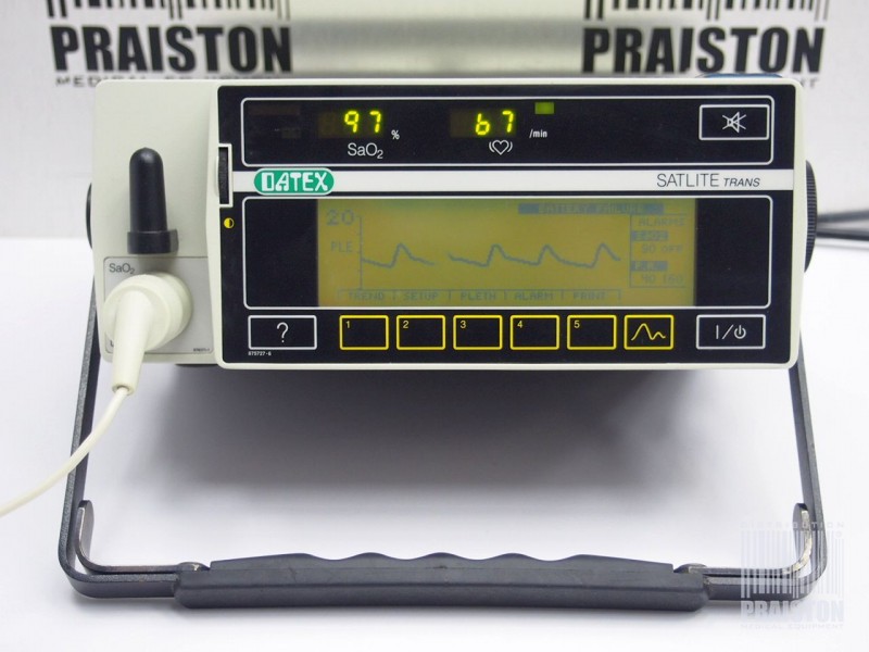 Pulsoksymetry używane B/D DATEX SATLITE TRANS - Praiston rekondycjonowany
