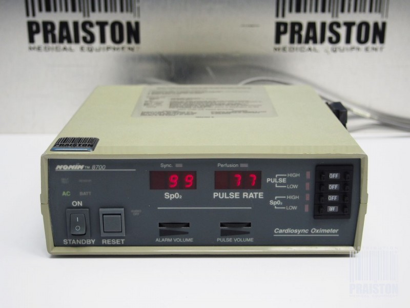 Pulsoksymetry używane B/D NONIN MEDICAL 8700AC - Praiston rekondycjonowany