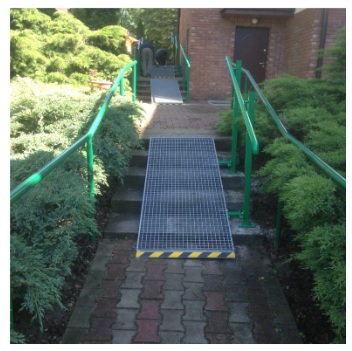 Rampy (podjazdy) do wózków inwalidzkich Orfemet Podjazdy dla wózków dziecięcych