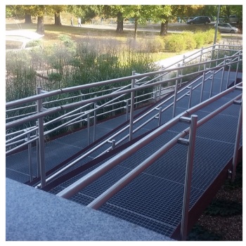 Rampy (podjazdy) do wózków inwalidzkich Orfemet Rampy podjazdy do wózków inwalidzkich