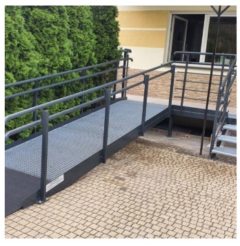 Rampy (podjazdy) do wózków inwalidzkich Orfemet Rampy podjazdy do wózków inwalidzkich