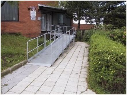 Rampy (podjazdy) do wózków inwalidzkich Producent - Czechy System ramp modułowych A-CH